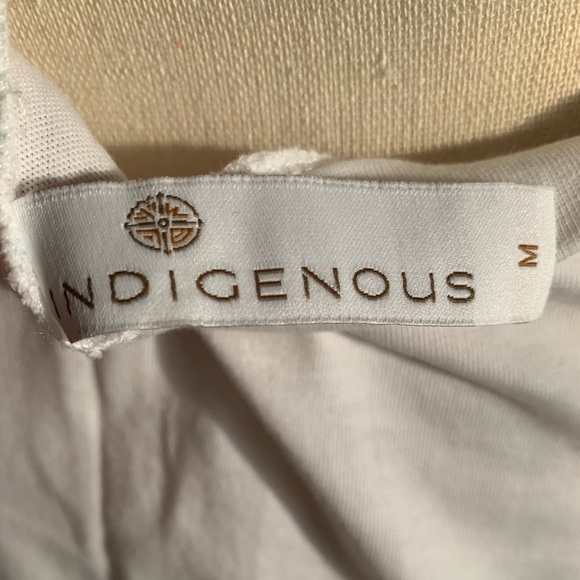 Indigenous Waterfall Skirt- White - Picture 8 of 9